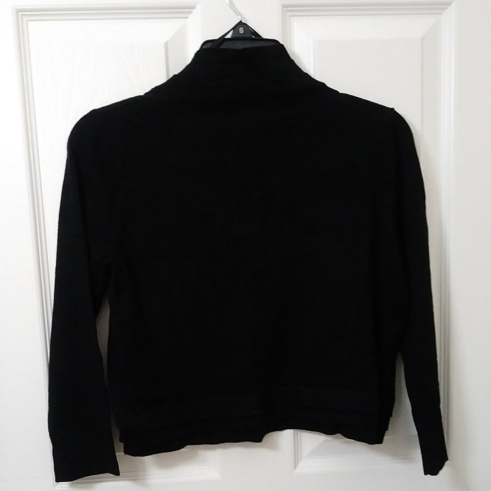 Ronni Nicole Womens Open Front Long Sleeve Bolero Small